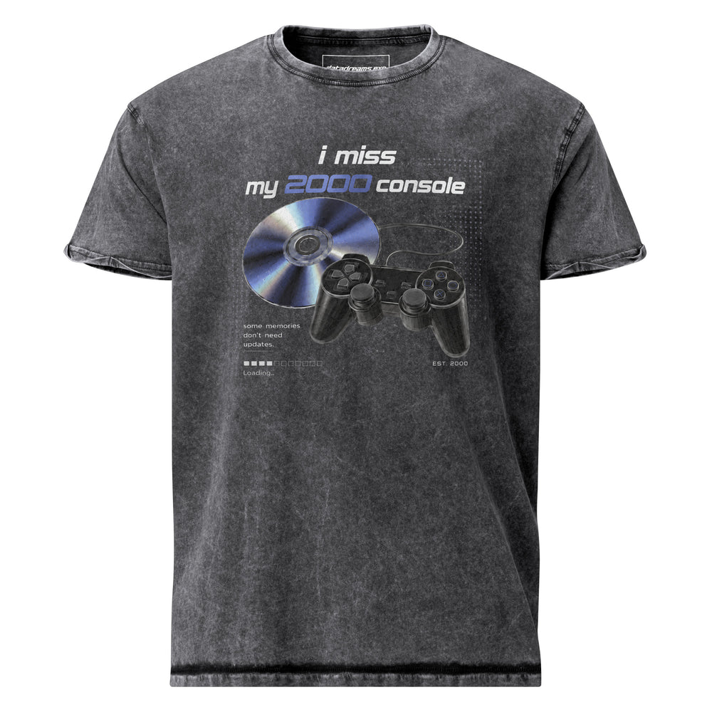 I Miss My 2000 Console Denim Tee